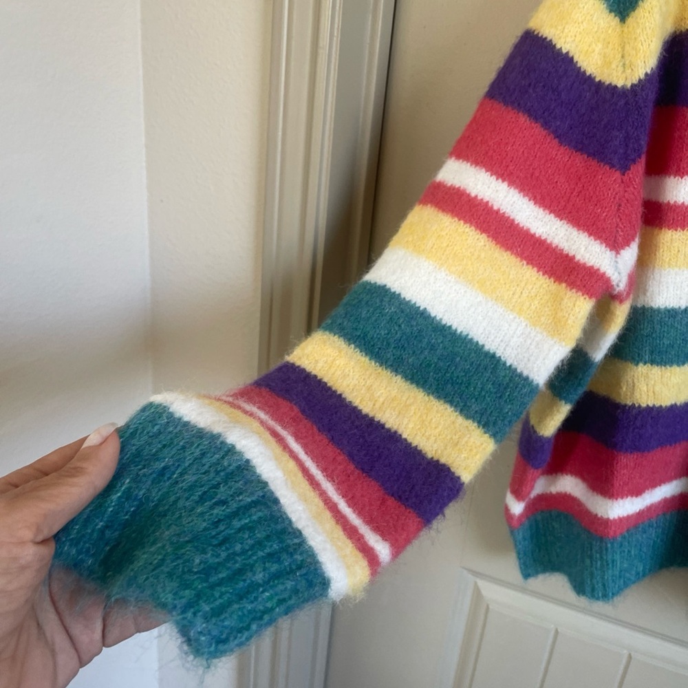 JODIFL Multicolor Striped Cardigan - Picture 2 of 6